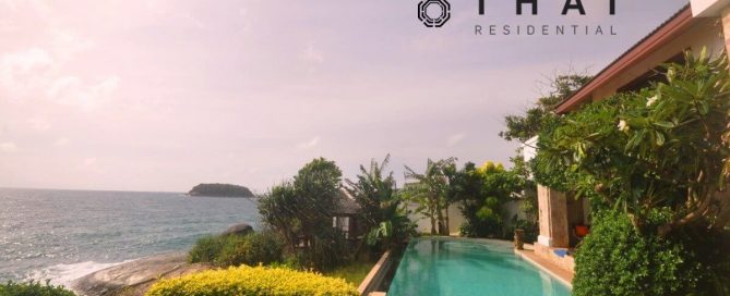 4-bedroom oceanfront pool villa near Kata Beach, Phuket PNSV-KAT-241 ocean access