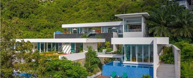 4-6 Bedroom Panoramic Oceanfront Luxury Pool Villa for Sale in Kamala, Phuket