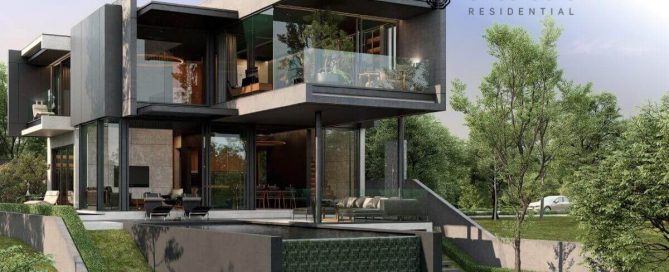 4 Bedroom Modern Ocean View Hillside Pool Villas for Sale in Rawai, Phuket