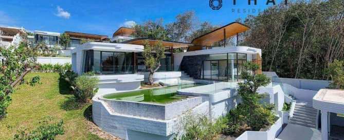 4 Bedroom Luxury Modern Balinese Pool Villa for Sale near Layan Beach in Cherng Talay, Phuket
