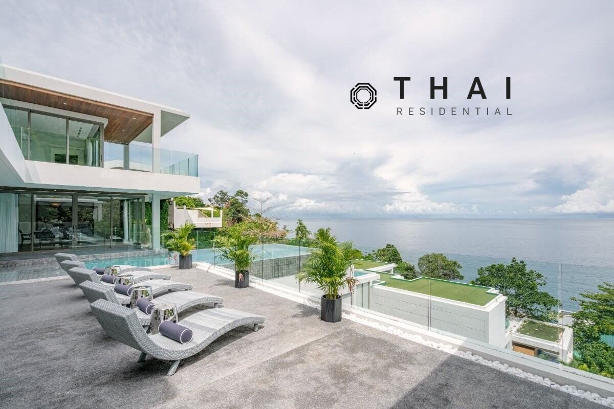 6 Bedroom Sea View Luxury Pool Villa at Cape Amarin on Millionaire’s Mile in Kamala, Phuket