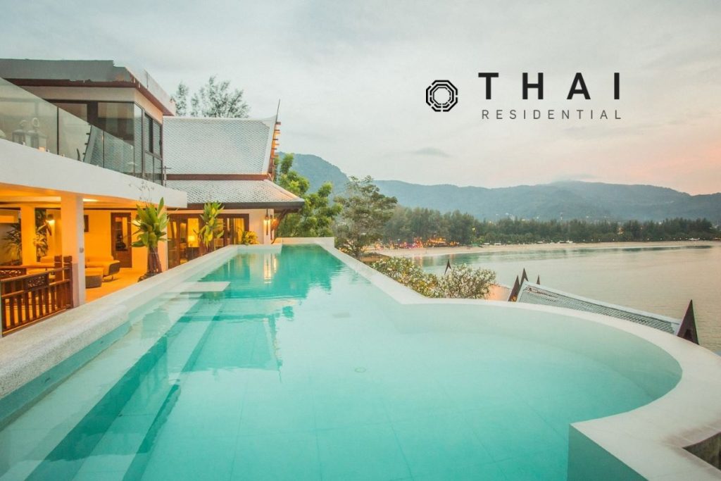 6 Bedroom Sea Facing Luxury Modern Thai Style Pool Villa for Sale by Owner near Café del Mar in Kamala, Phuket