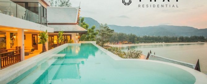 6 Bedroom Sea Facing Luxury Modern Thai Style Pool Villa for Sale by Owner near Café del Mar in Kamala, Phuket