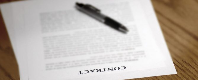 Property leasehold contract and paperwork showing reciprocal agreement terms in Thailand.