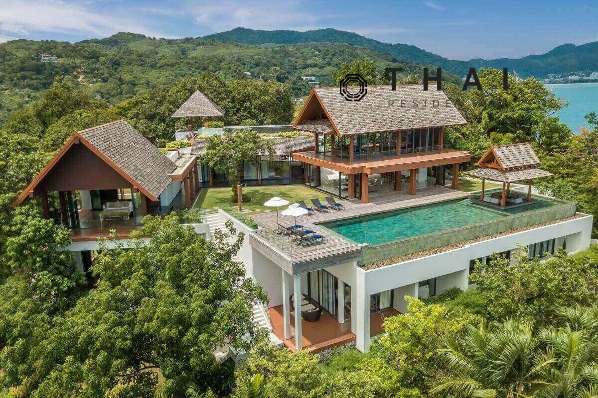 5 Bedroom Renovated in 2022 Luxury Oceanfront Pool Villa for Sale on Kamala Headland, Phuket