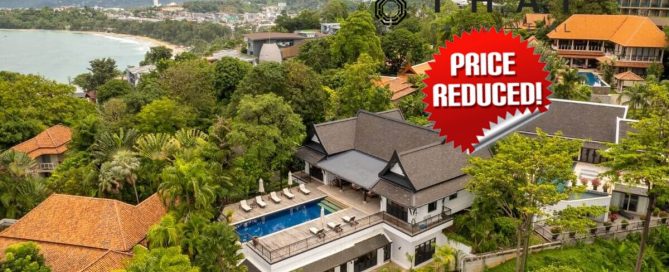 6 Bedroom Sea View Pool Villa for Sale by Owner at Katamanda Walk to Kata Noi Beach, Phuket