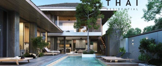 3 Bedroom Tropical Luxury Pool Villas for Sale 8 Mins to Bang Tao Beach in Cherng Talay, Phuket