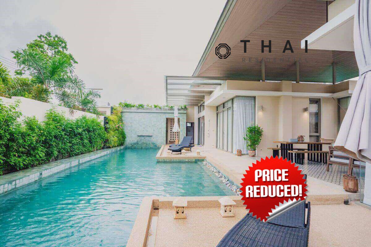 6 Bedroom Family Villa with 20 Metre Pool for Sale by Owner 8 Mins to UWC in Thalang, Phuket