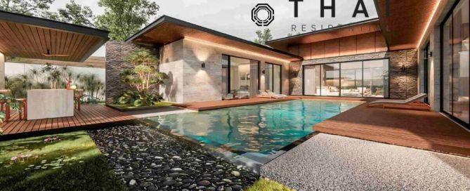 4 Bedroom Modern Pool Villas for Sale Walk to Ruamrudee International School in Chalong, Phuket