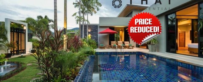 3 Bedroom Newly Renovated Modern-Zen Pool Villa for sale near Nai Harn Beach, Phuket