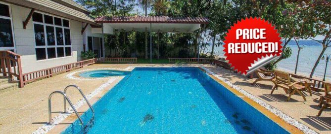 3 Bedroom Beachfront Pool Villa For Sale Chalong Bay Area in Rawai, Phuket