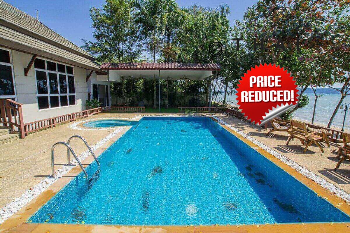 3 Bedroom Beachfront Pool Villa For Sale Chalong Bay Area in Rawai, Phuket