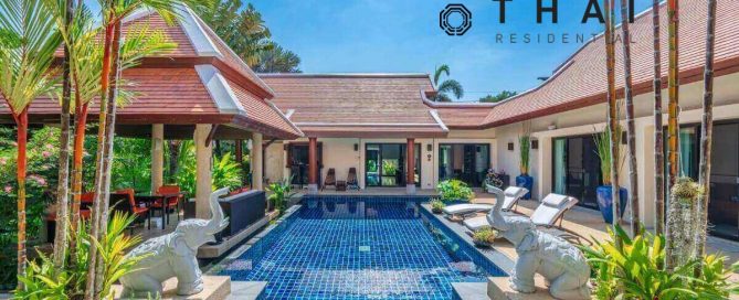 4 Bedroom Pool Villa (+ 2 Cars) on Large 995 Sqm Plot for Sale near Nai Harn Beach, Phuket