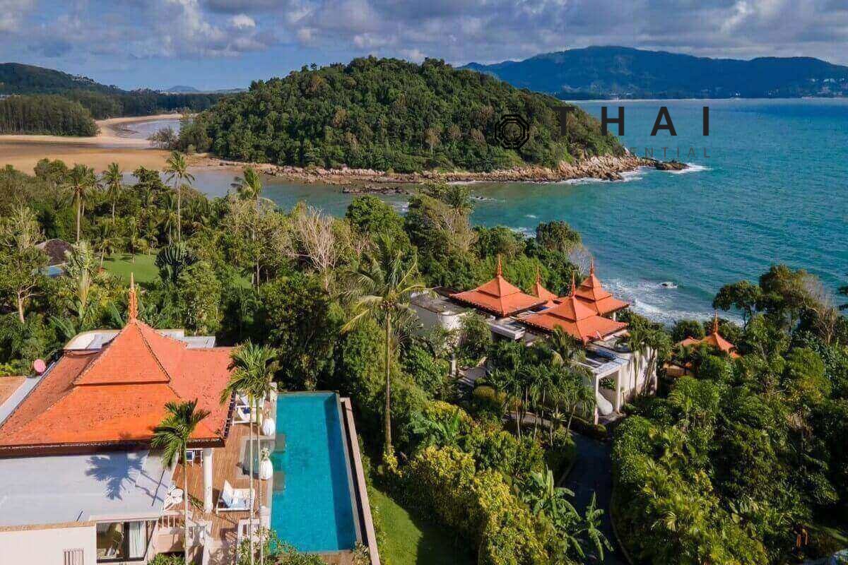 3 Bedroom Sea Facing Luxury Pool Villa within a 5 Star Resort with Private Beach for Sale in Cherng Talay, Phuket