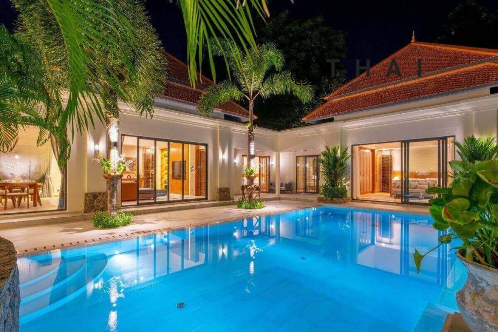 4+1 Bedroom Renovated in 2023 Thai-Balinese Pool Villa for Sale near Bang Tao Beach, Phuket