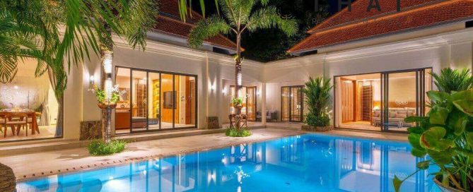 4+1 Bedroom Renovated in 2023 Thai-Balinese Pool Villa for Sale near Bang Tao Beach, Phuket