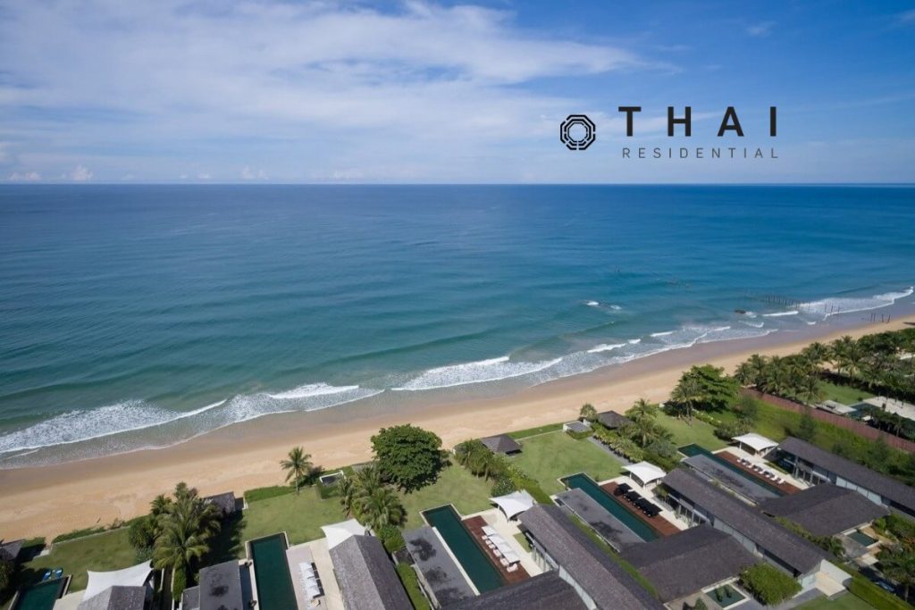 6 Bedroom Pool Villa on Large 4,478 Sqm Absolute Beachfront Land for Sale 30 Mins to Phuket International Airport
