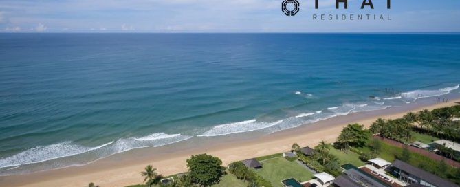 6 Bedroom Pool Villa on Large 4,478 Sqm Absolute Beachfront Land for Sale 30 Mins to Phuket International Airport