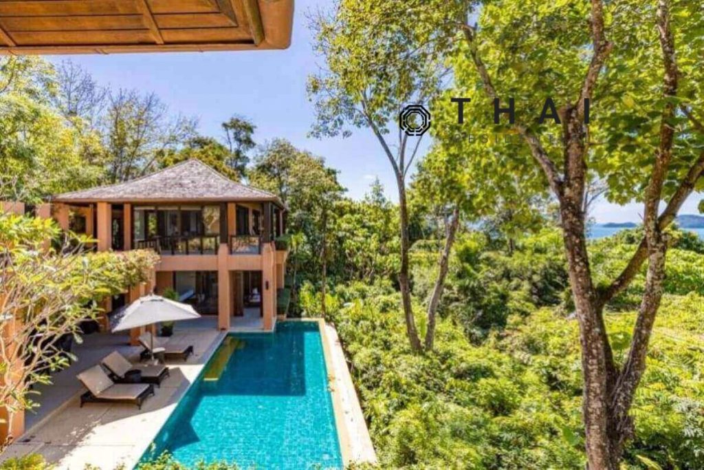 3 Bedroom Sea Facing Pool Villa for Sale on Large 1,172 Sqm Plot for Sale in Sri Panwa, Phuket