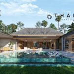 3-5 Bedroom With Study Room Modern Tropical Pool Villas for Sale in Cherng Talay, Phuket