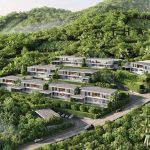 4-5 Bedroom Hillside Family Pool Villas for Sale near British International School in Koh Khaew, Phuket