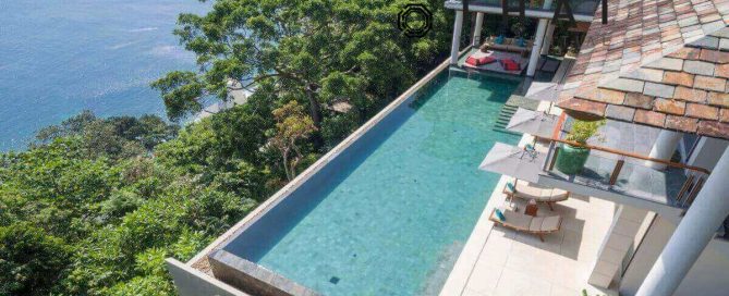 6 Bedroom Sea Facing Pool Villa with Pathway to the Ocean for Sale Millionaire’s Mile, Kamala Headland, Phuket