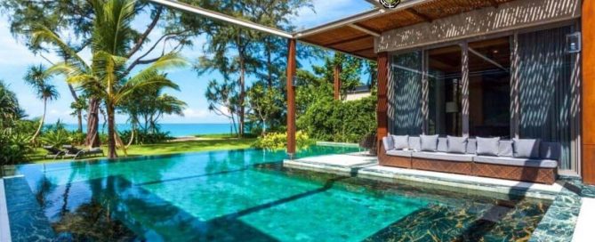 5 Bedroom Luxury Pool Villa for Sale on Natai Beachfront 25 Mins to Phuket International Airport