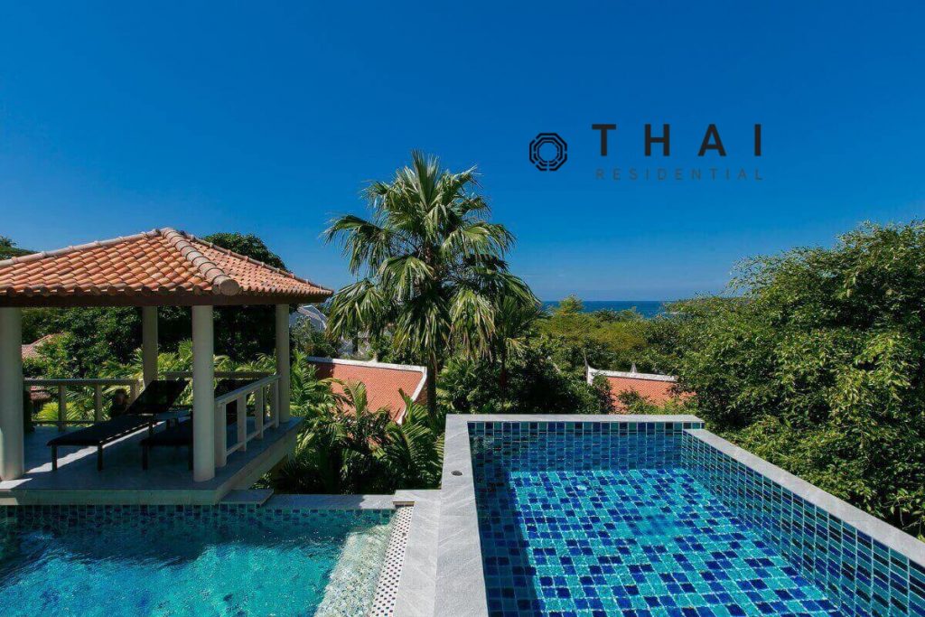 4 Bedroom Pool Villa Overlooking the Sea for Sale by Owner Walk to Kata Noi Beach, Phuket