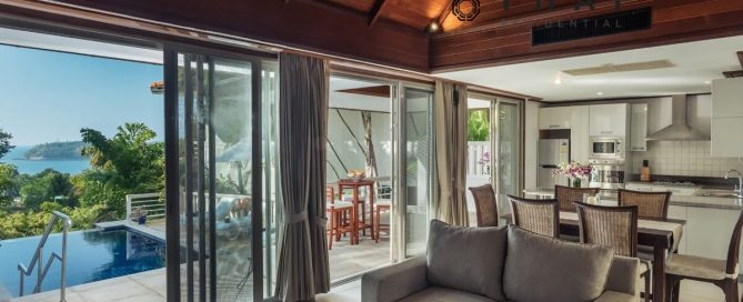 4 Bedroom Pool Villa Overlooking the Andaman Sea for Sale near Kata & Kata Noi Beaches, Phuket