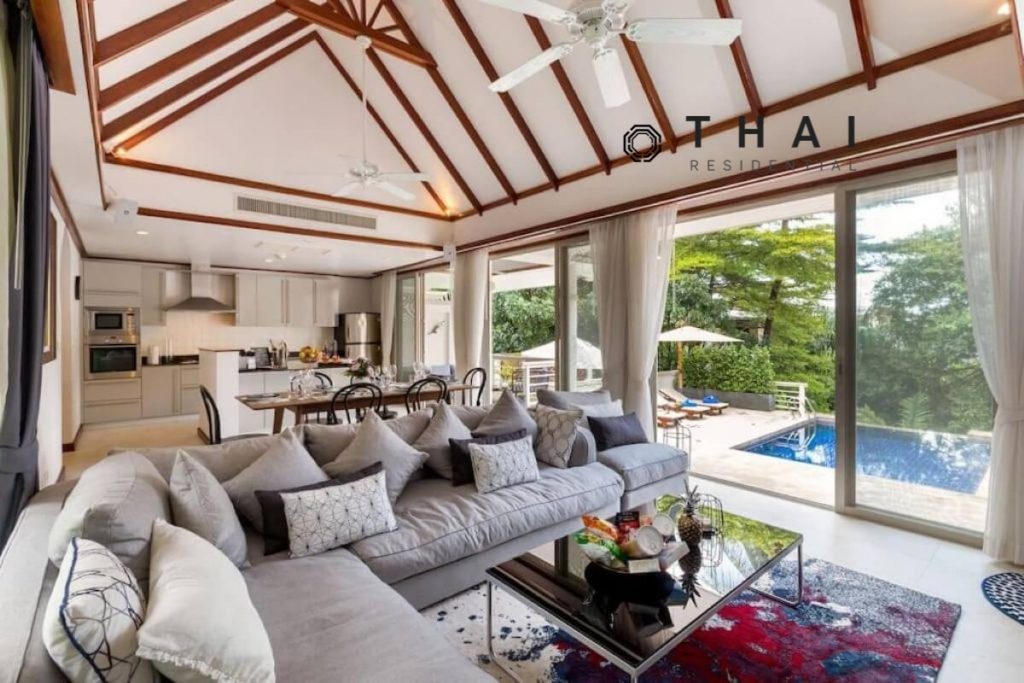 3 Bedroom Tropical-Thai Pool Villa for Sale Walking Distance to Kata & Kata Noi Beaches, Phuket
