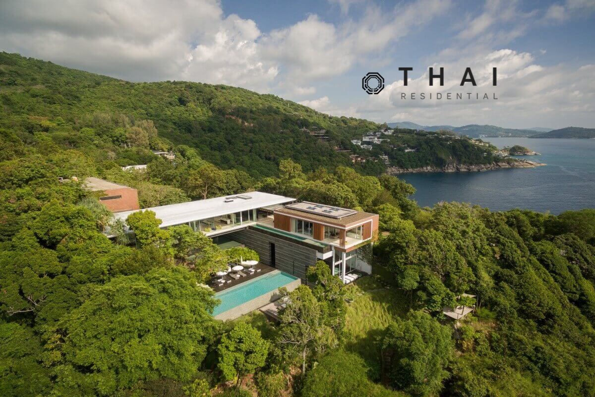 4 Bedroom Oceanfront Super Pool Villa for Sale on Kamala Headland, Phuket