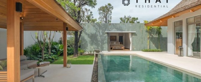 3-bedroom pool villa in Pru Jampa, Phuket PNSV-PRJ-1434 pool deck and sala