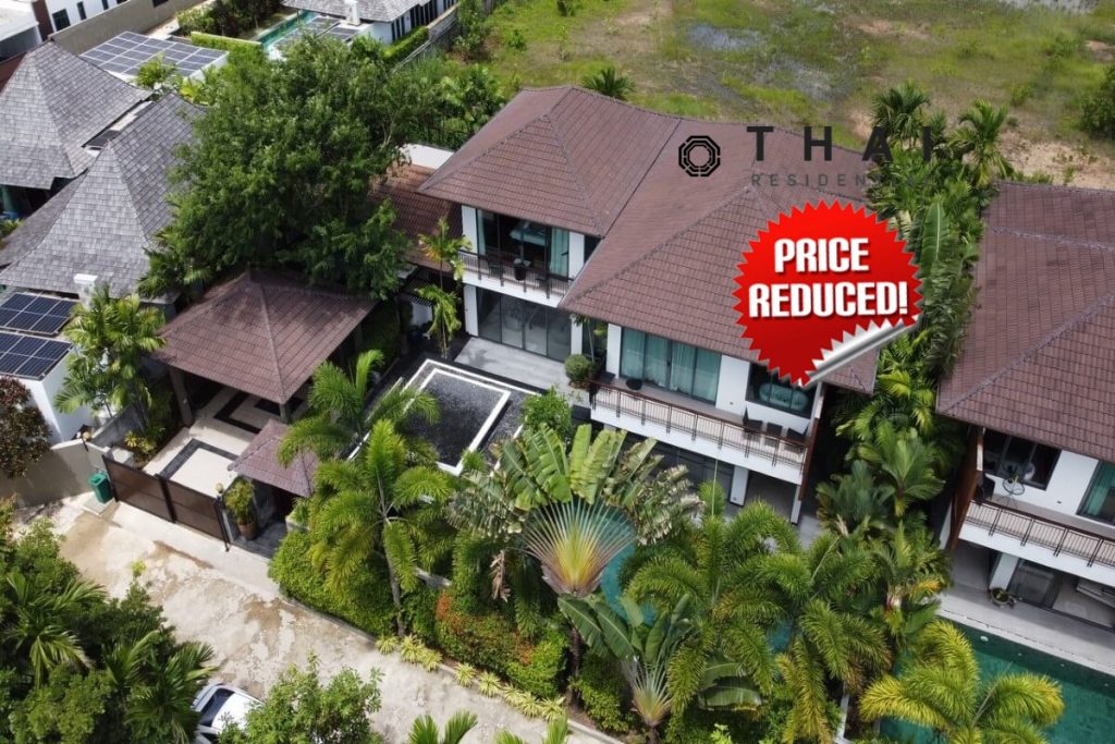 4 Bedroom Lakeview Family Villa near Laguna & Boat Avenue in Cherng Talay, Phuket