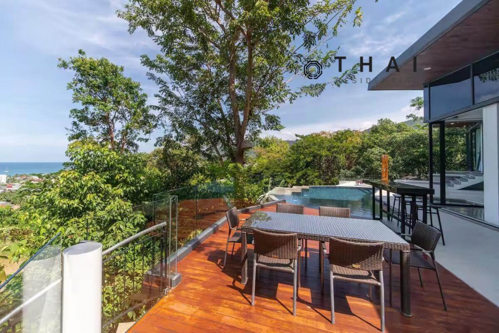 4 Bedroom Sea View Villa on Kamala Hills, Phuket by Owner