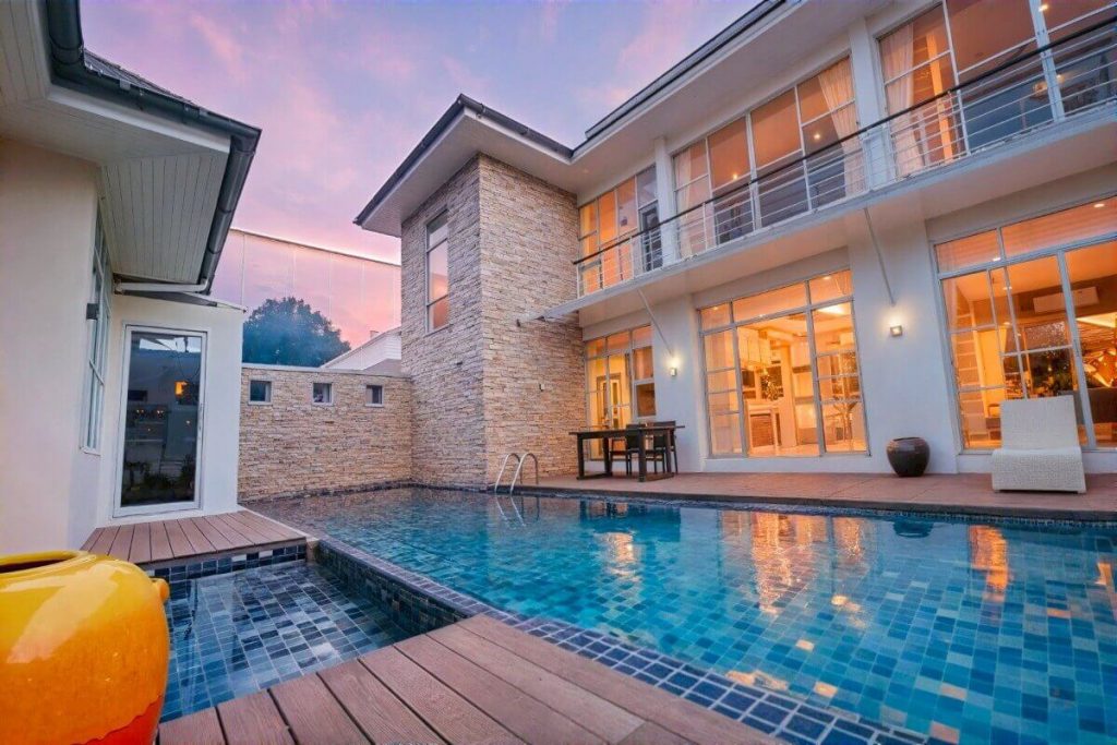 4-bedroom pool villa in Chalong, Phuket exterior view