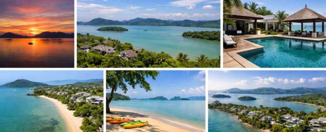 Coastal views and luxury villas in Cape Yamu, Phuket
