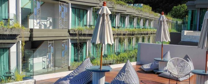 Modern condominium terrace in Phuket showcasing the lifestyle that attracts foreign property buyers