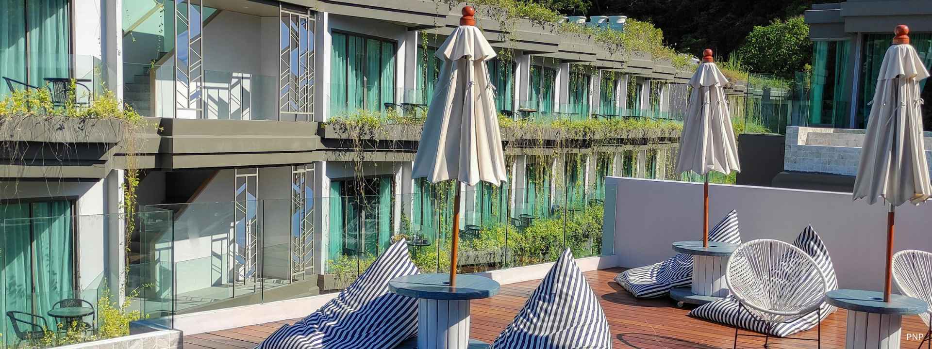 Modern condominium terrace in Phuket showcasing the lifestyle that attracts foreign property buyers